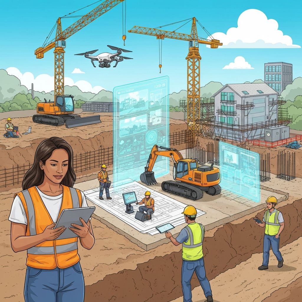 Digitale Bauprojektverwaltung